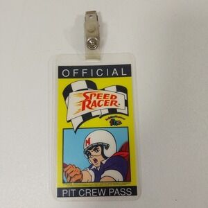 Vintage Promotional 1993 Official Speed Racer Pit Crew Badge